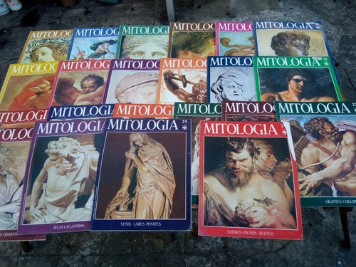 22 Fascículos De La Revista Mitología.el Precio Es Por Todas