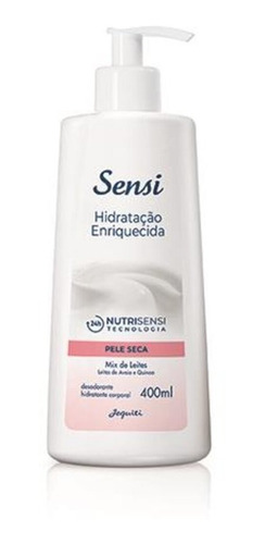 Hidratante Sensi Pele Seca Mix De Leites 400ml - Jequiti