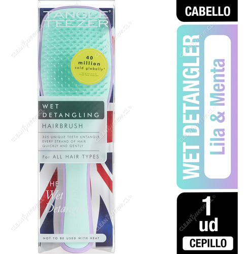 Tangle Teezer Cepillo Wet Detangler Lilac Mint Rts