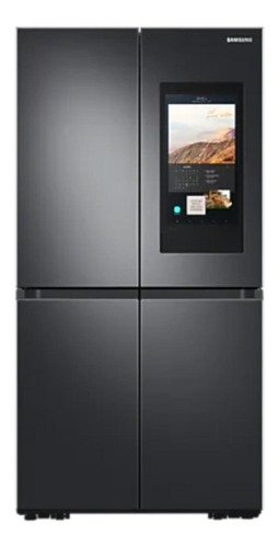 Refrigerador a gas inverter no frost Samsung French Door RF71A9771 black caviar con freezer 810L 127V