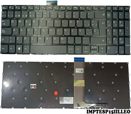 Teclado Lenovo Ideapad 5 15alc05 15are05 15itl05 Españ