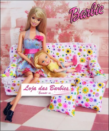 Móveis Para Barbie E Similares - Sofá, Mercado Livre