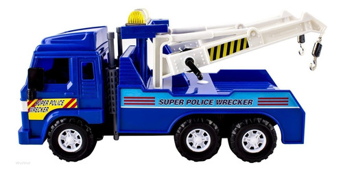 Big Daddy Police Wrecker - Camión De Remolque Con Dos Gancho