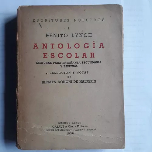 Antologia Escolar Benito Lynch