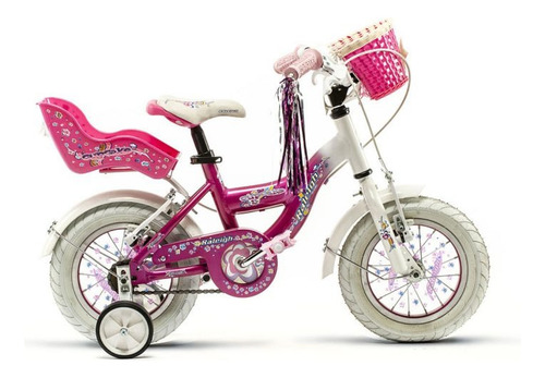 Bicicleta Raleigh Rodado 12 Cupcake Aluminio Nena Rosa