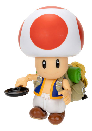 Set 4 Figuras Super Mario Bros The Movie Peach Luigi Toad 5¨