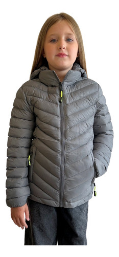 Campera Inflable Slim Niño Niña Unisex Talle 6-14