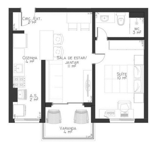 Imagem 10 de 10 de Apartamento Padrão Em São Paulo - Sp - Ap0565_rncr
