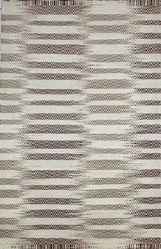 Tapete Kilim Vivaldi 151x234 Marrom/cru 5mm Lã Artesanal