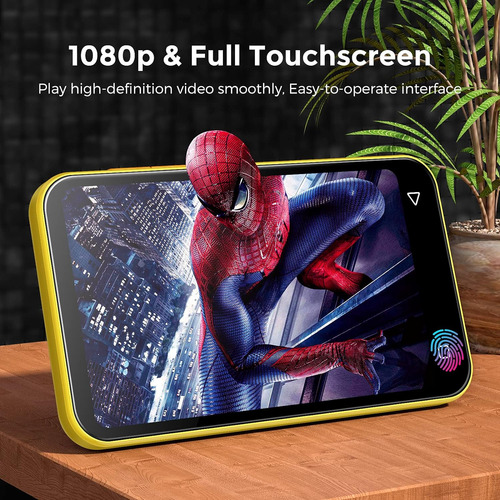Reproductor Mp3/mp4 Trimkoo, Pantalla Táctil, Bluetooth, 4''
