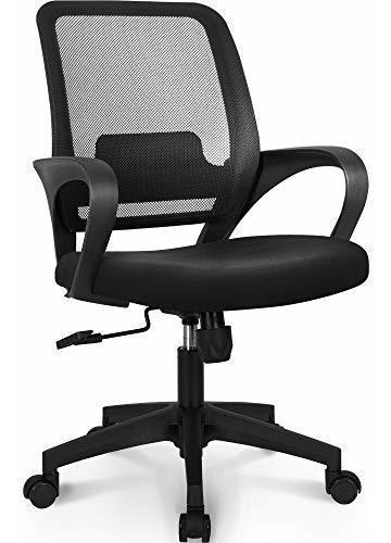 Silla De Malla Para Computadora Soporte Lumbar 