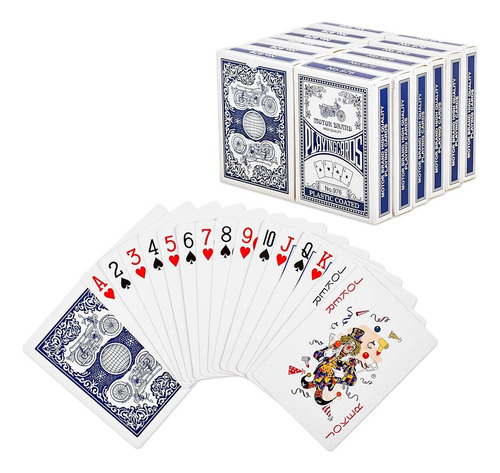 Mazo Cartas De Poker O Magia Playing Cards Envios Full Rojo