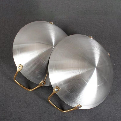 Sartén Profunda De Acero Inoxidable Para Wok, Olla 26 Cm