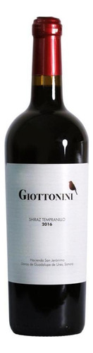 Vino Tinto Giottonini Shiraz Tempranillo 2016 750 Ml