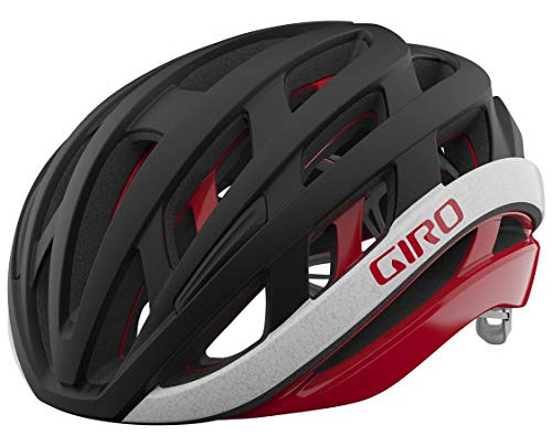 Giro Helios Spherical Mips Cycling Helmet - Matte Black/red
