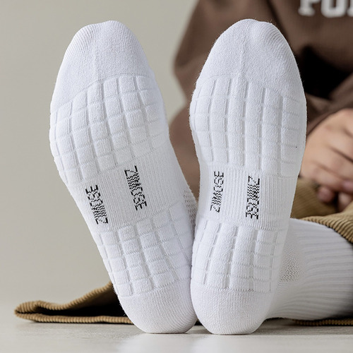 Calcetines Deportivos De Algodón Para Hombre, Transpirables