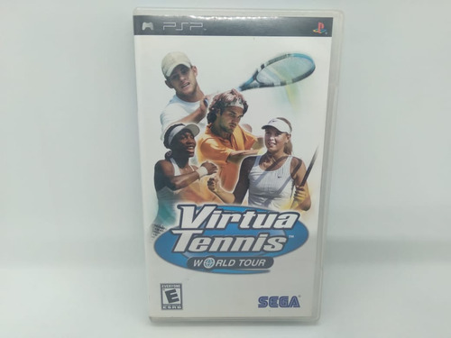 Jogo Virtua Tennis World Tour Psp Sega Original Playstation