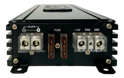 Súper Amplificador Nano 2000 Watts Eleven Audio 2000.1-1 Ch Color Negro