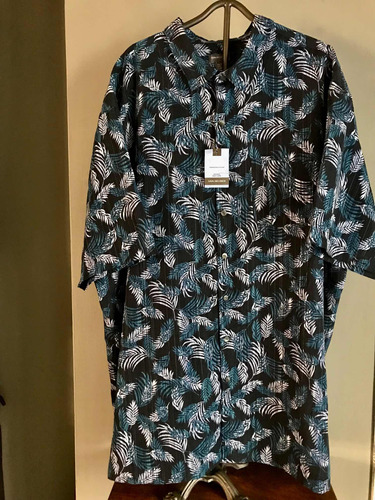 Camisa De Caballero Van Heusen Hawaiana Talla 4 X L T Big