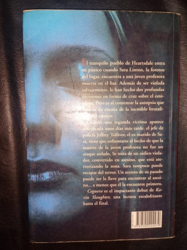 Libro Ceguera Karin Slaughter