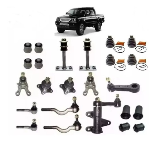 Kit Suspensão Dianteira Pajero L200 Sport Outdoor 30 Peças