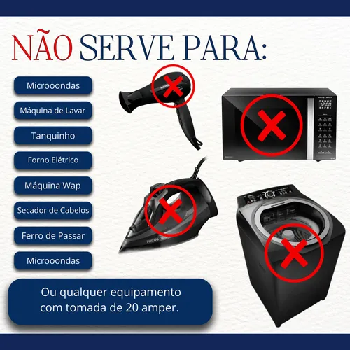 Protetor 500v Eletrônico Para Pc 110/220 Mono | Involts Preto