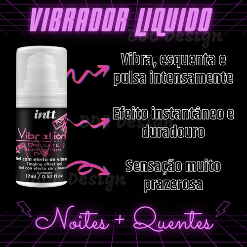 Vibration Power Extra Forte Gel Vibrador Liquido 17g - Intt