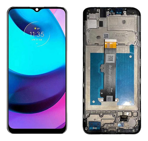 Tela Frontal Completo Do Moto E20 Xt-2155 Com Aro