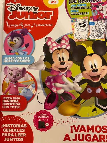 Pack X 2 Libros De Actividades Disney Junior