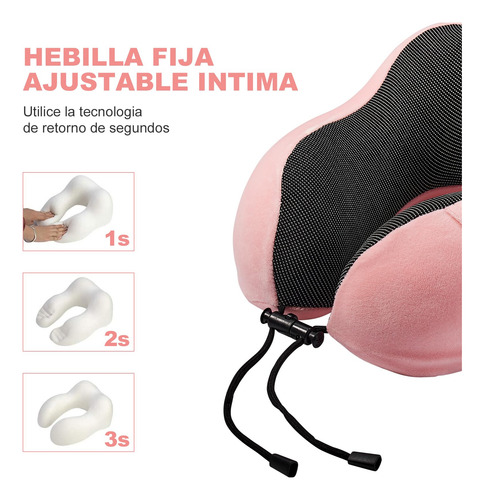 Almohada De Viaje, Almohada De Cuello Viscoelástica De