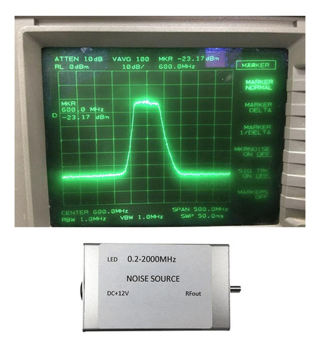 Radio Frecuencia Generador De Señal De Ruido Blanco Fuente