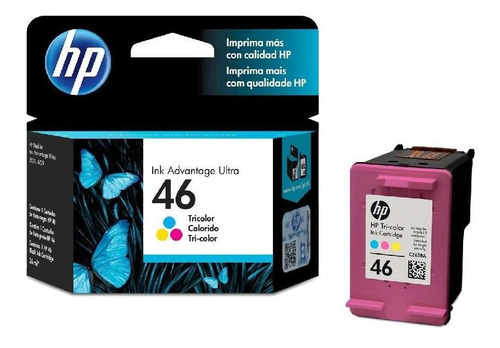 Imagen 2 de 4 de Cartucho De Tinta Hp 46 Tricolor