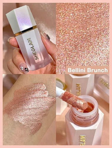 Iluminador Liquido Highlighter Glow Bloom Importado Sheglam Bellini Brunch