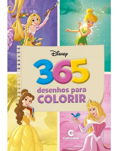 365 Desenhos Para Colorir Disney Princesas E Fadas