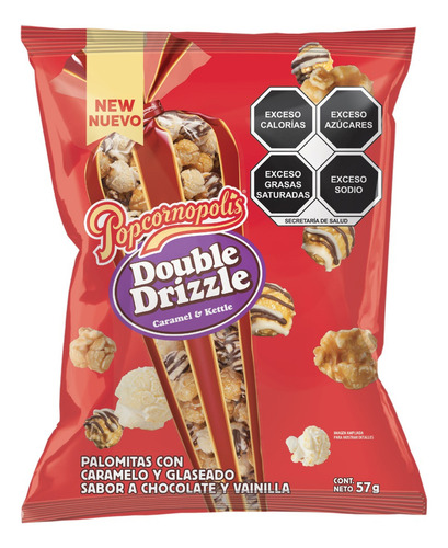 Popcornopolis Double Drizzle 57g