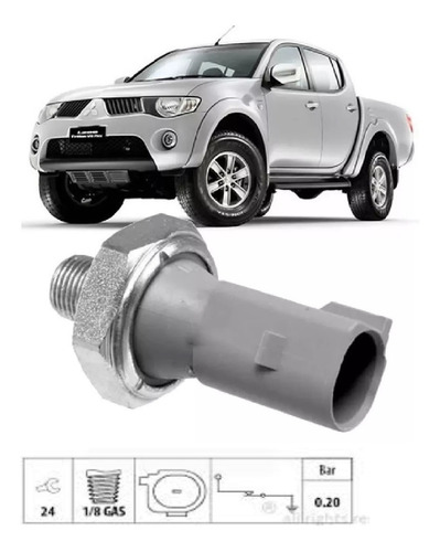 Interruptor Pressão Óleo Pajero Full 2008 Á 2018 :