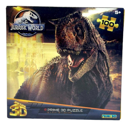 Puzzle Rompecabezas 3d Jurassic World 100 Piezas