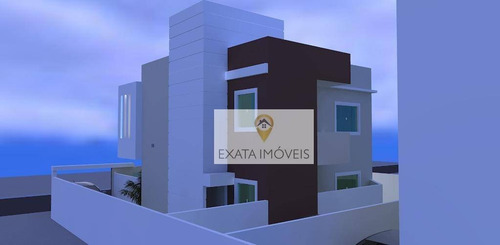 Imagem 10 de 12 de Lançamento! Casas Tipo Apartamentos, Próximas A Praia De Itapebussus/rio Das Ostras. - Ca1139