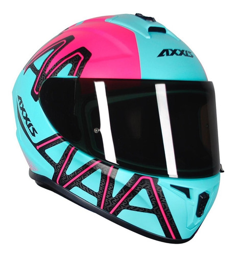Imagem 8 de 8 de Capacete Axxis Draken Dekers Donas + Viseira Extra