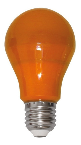 Opus Led - Lâmpada A60 Led 6w Bivolt E27 Laranja - Lp 33174 Cor da luz Laranja-âmbar