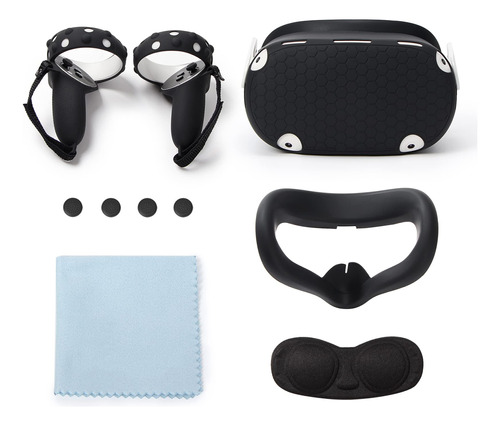 Silicone Protctive Cover Set For Quest 2 Accessories, Vr Sh.
