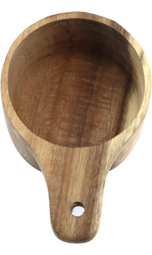 Oedema Tazas Medidoras De Madera Natural 1 Taza Utensilios D