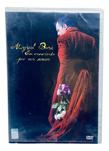Miguel Bose En Concierto Por Vos Muero Dvd (Usado)