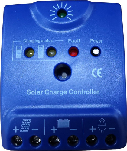 Regulador De Voltaje Panel Solar C-12v/24v 10a Enertik