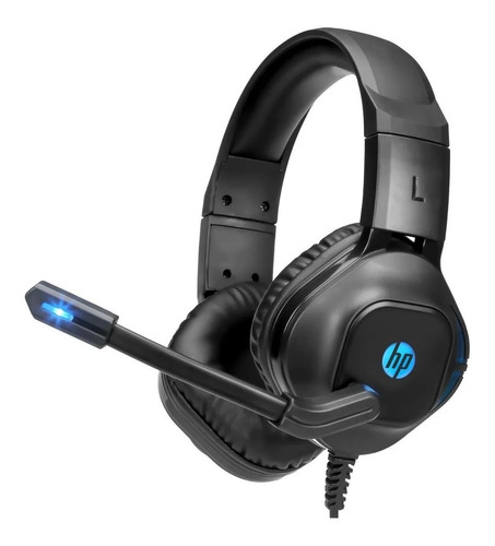 Imagen 1 de 5 de Auricular Hp Dhe-8002 Gamer Pc Ps4 Xbox One Micrófono Led