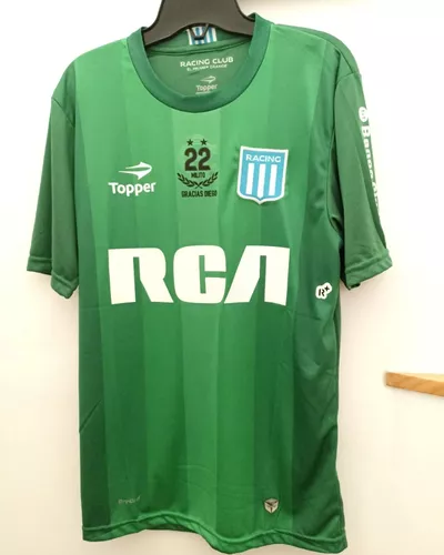 Camisa de Racing Club I Futebol Camiseta 2022/23 cód KL7459