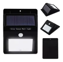 Comprar Reflector Led Sensor Movimiento Panel Solar 30 Leds Fijo Ext