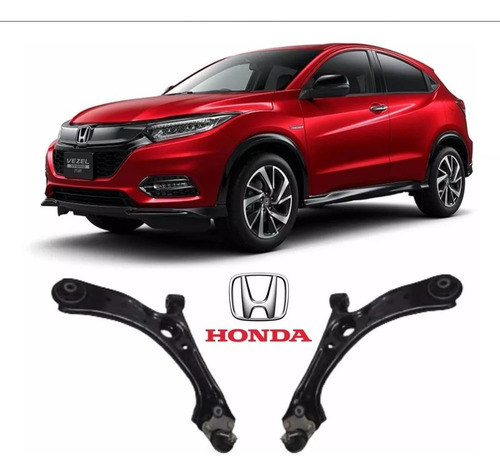Par Bandeja Balança Suspens Honda Hrv Ex 1.8 2016 17 18 2019