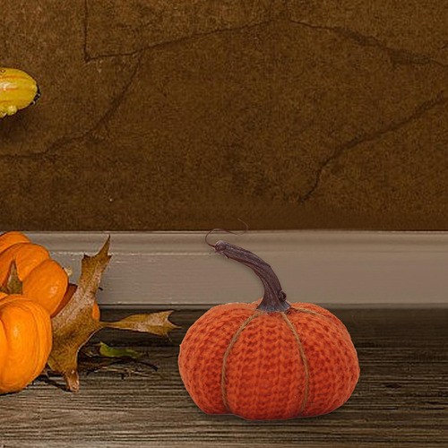 4 Adorno De Calabaza, Calabaza De Punto, Calabaza 5 Pulgadas
