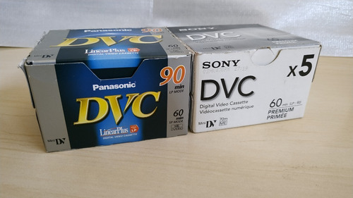 Cassette Mini Dv Sony - Panasonic 60min Premiun Usados!